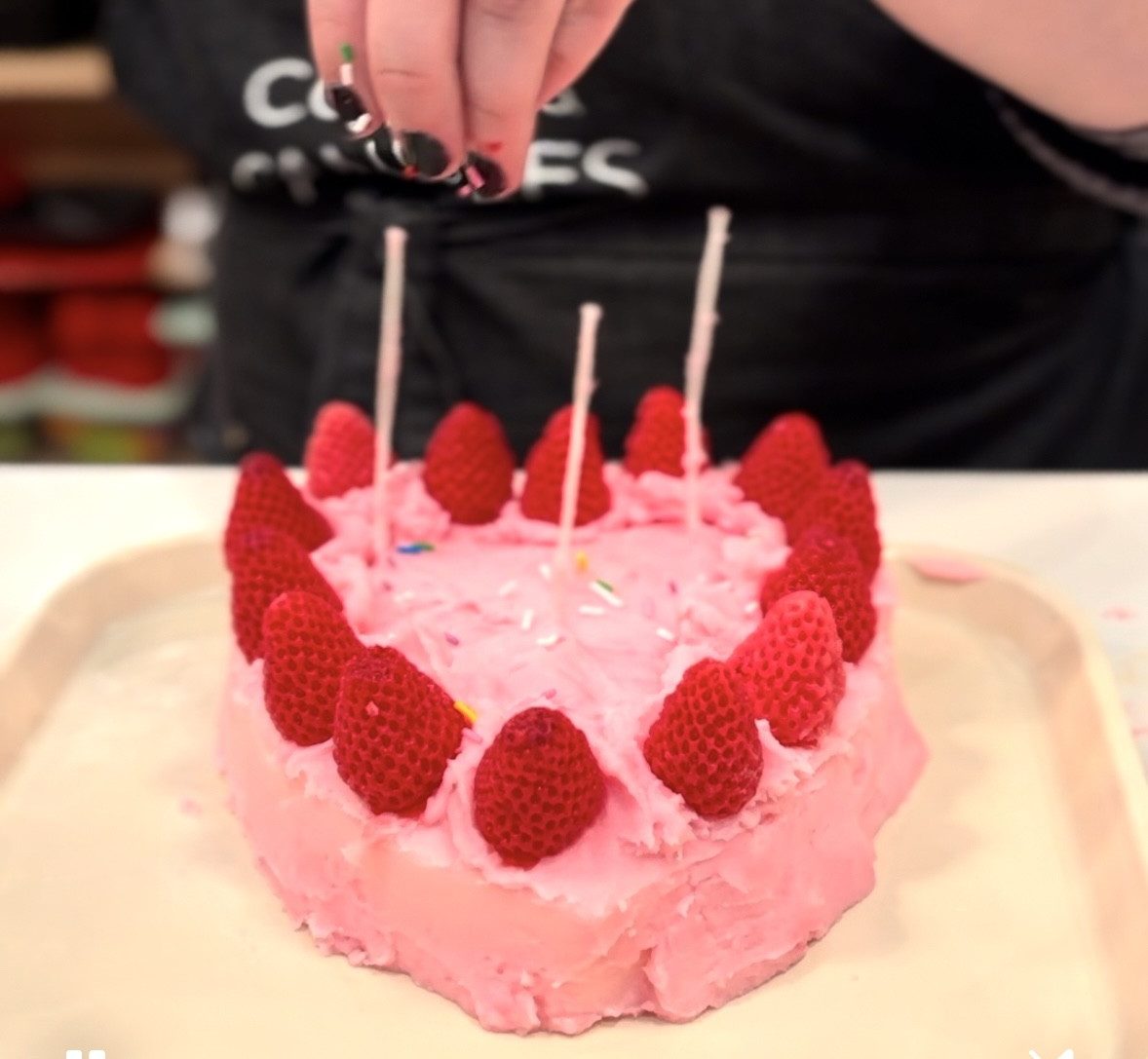 Featured image for “Celebrate Love: Strawberry Cake Novelty Experience”